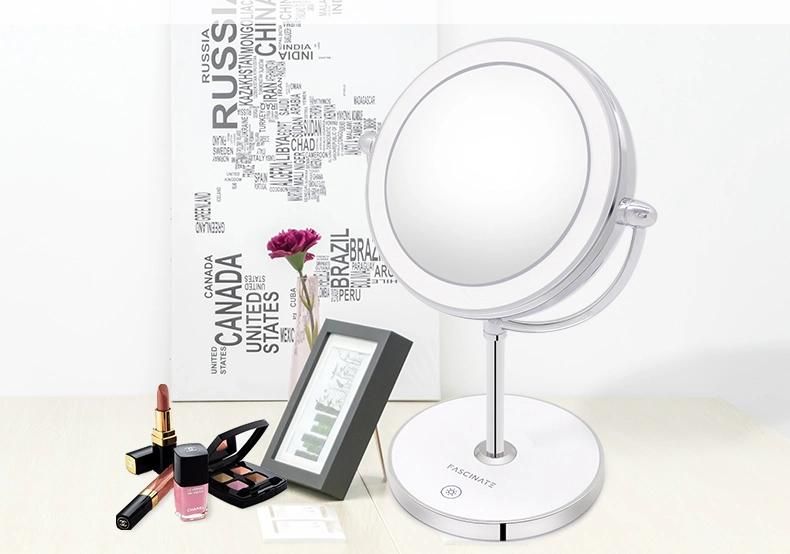 High-End Dimmable Brightness Makeup Mirror with 10X Magnifying Mirror LED Products