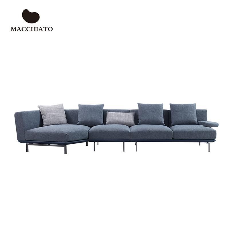 Living Room High End Furniture Modern Design Macchiato Brand Sectional Sofa