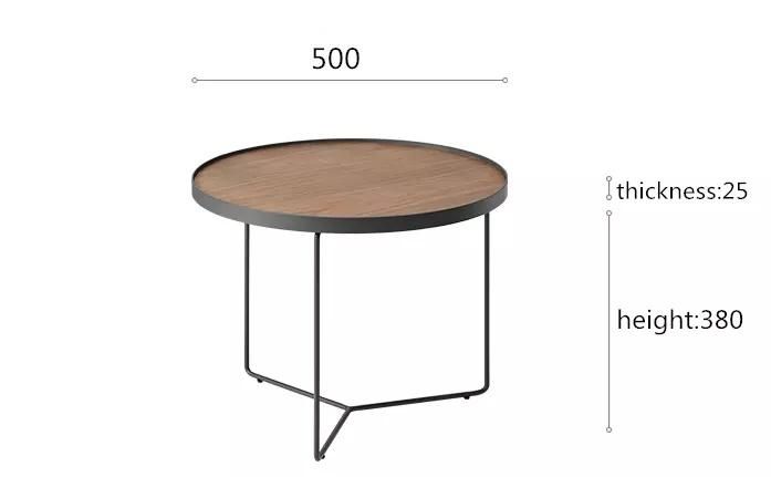 Simple Life Round Coffee Table Metal Table