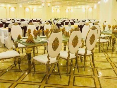 Wedding Event Rental Banquet Chair Home Furniture Metal Dining Chair for Restaurant