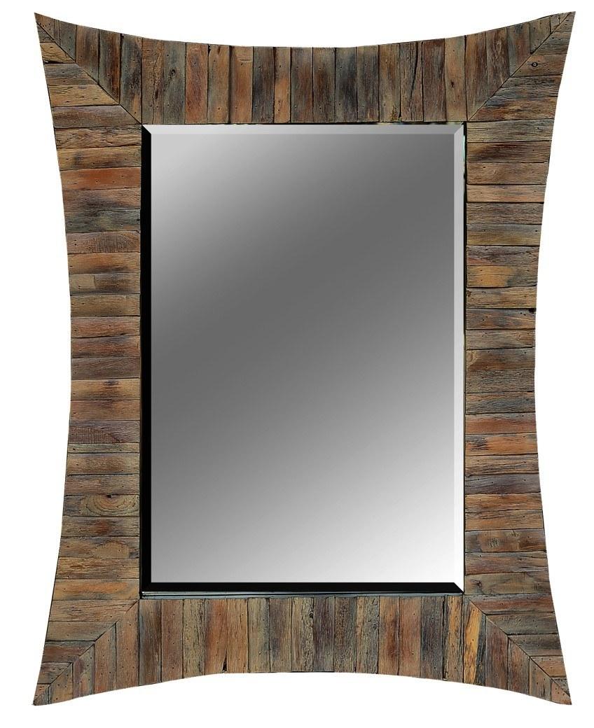 Wooden Bath Wall Mirror Frame Design Ol190419