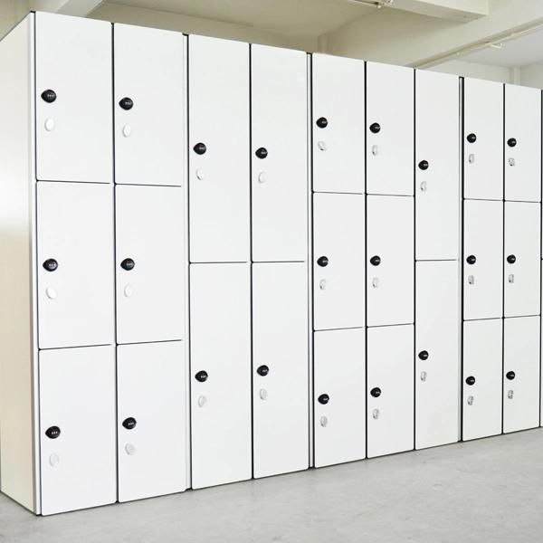 Custom Design 12mm Cdf Compact Fiberboard Single Door Employee Changing Room Door Modern Cheep Lockers