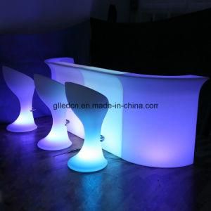 Illuminated LED Bar Counter RGB Lights Table for Events