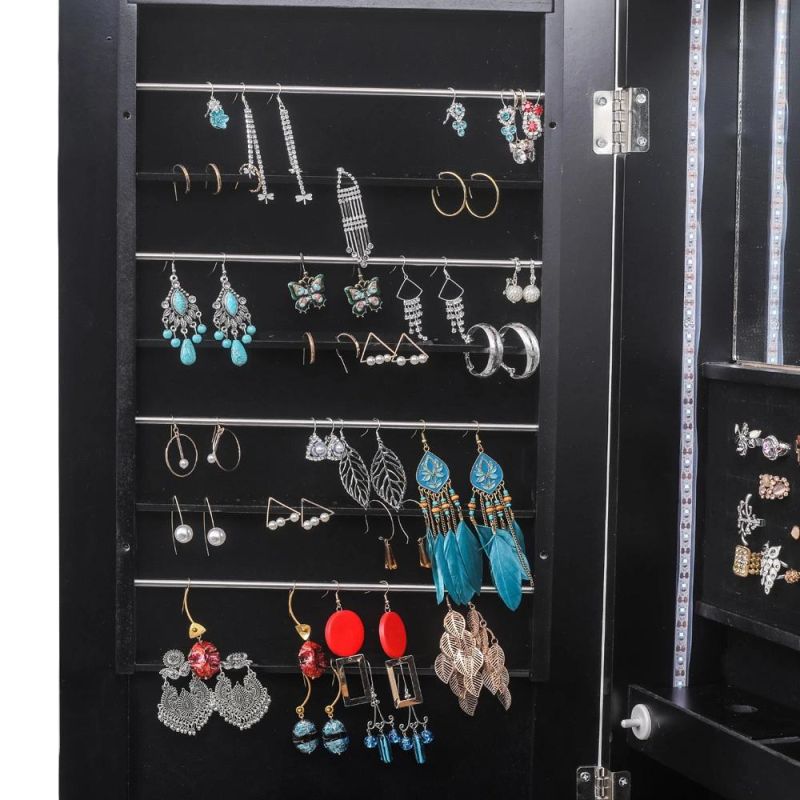 New Design Armoire LED Storage Cabinet Mirrorjewelry Cabinet