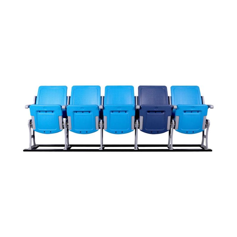 Riser Mounting HDPE Plastic Folding Chair for Soccer Stadium, VIP Seats CS-Gzy-C