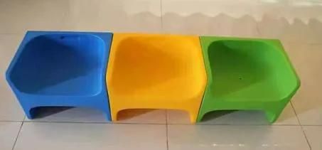 PE Plastic Custom Chair Garden Small Sitting Low Stool Bathroom Shower Kids Foot Stool Plastic