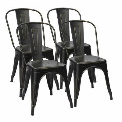 New Design Home Furniture General Modern Metal Legs PU Dining Room Chair