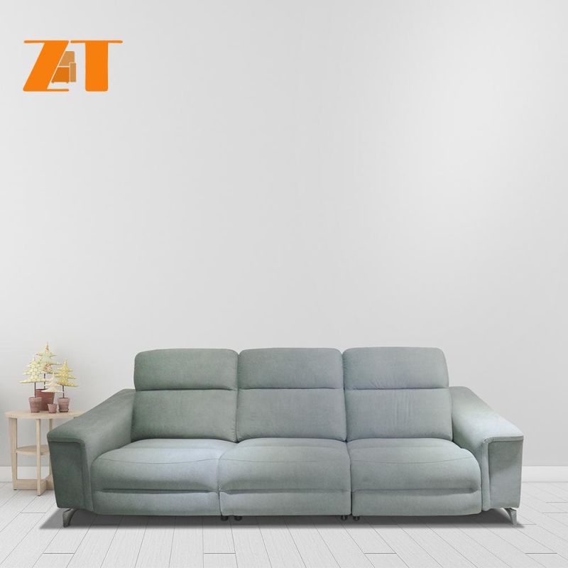 Luxury Couch Modular Sectional Living Room Fabric Upholstered Settee Sofa Set Furniture with Metal Frame