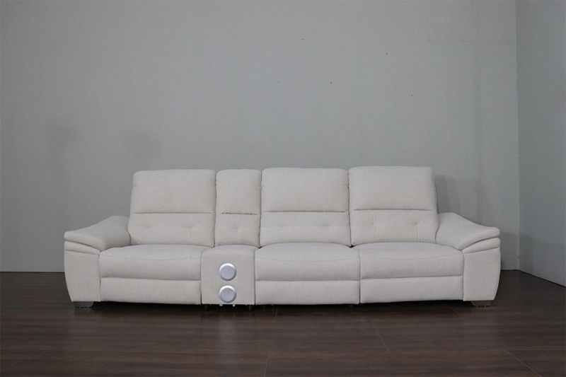 Modern Sofa Home Furniture Solid Wood Frame Fabric Cover Three Seater Living Room Sofa in Turkey