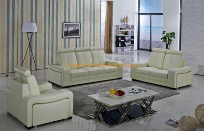 Modern Top Grain Leather Home Furniture 1+2+3seater Italy Style Sample Design Living Room Sofa