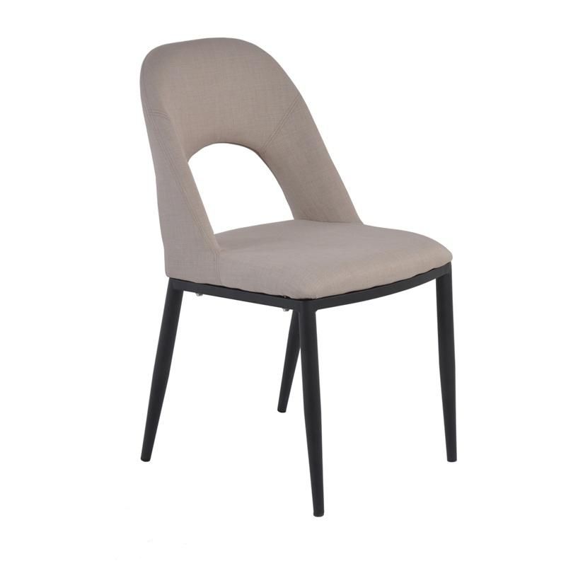 Free Sample Dining Room Modern Velvet Luxury Fabric Dining Chair