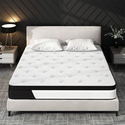 Premium Wholesale Modern Bed Mattress in a Box Luxury King Double Queen Twin Size Spring Latex Gel Memory Foam Mattresses