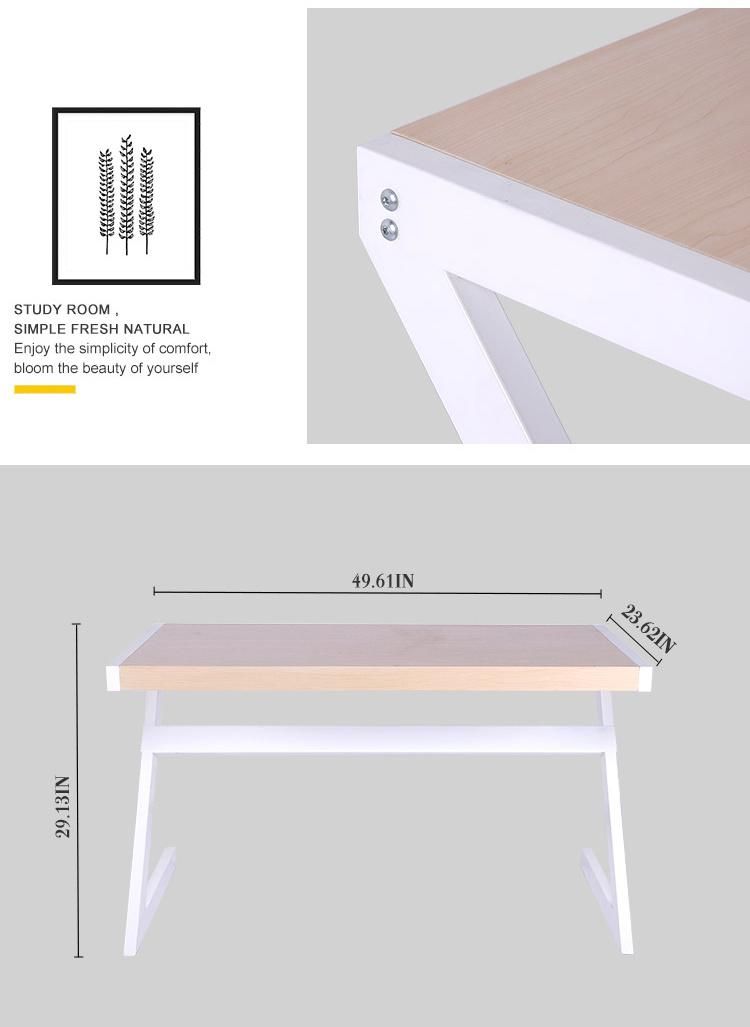 New Design Single Person Office Computer Desk Table for Sale Cheap Price