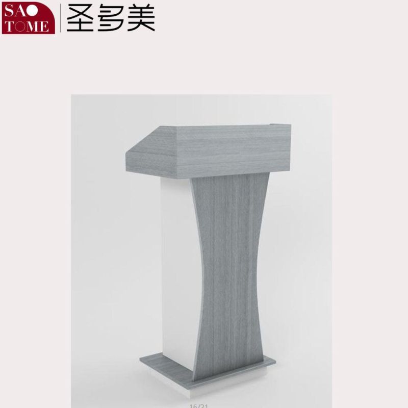 Modern School Podium Office Furniture Conference Room Podium Lectern