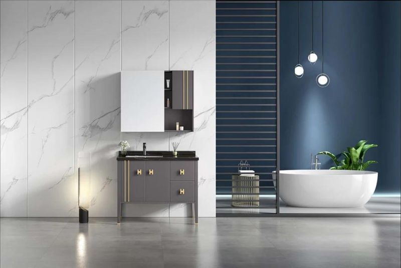 European Style Classic Cabinet Contemporary Bathroom Vanity