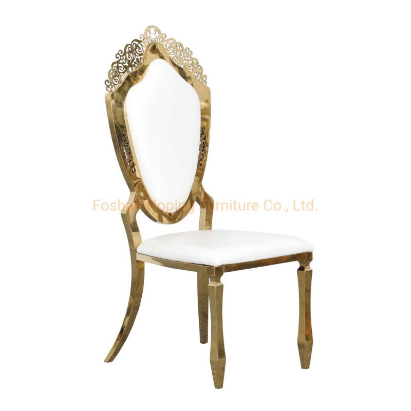 Professional Custom Modern Hotel Restaurant Furniture Set Supply for 5-Star Royal Style Tan Brown Coffee Leather Hotel Banquet Wedding Dining Chair