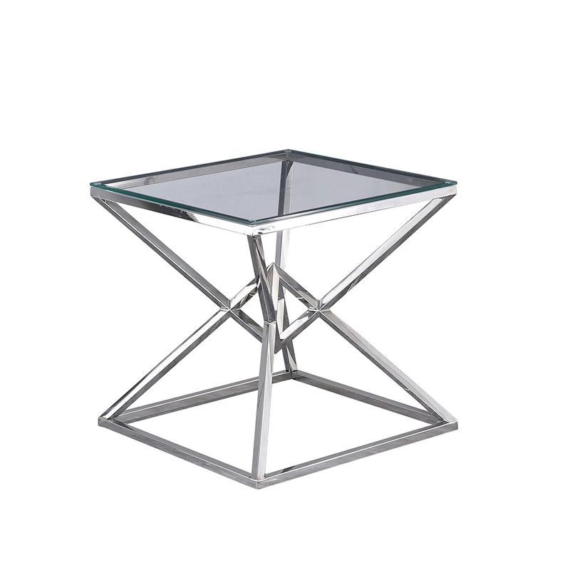 Hot Selling Table with Tempered Glass Top for Wedding/Banquet/Party/Event Furniture