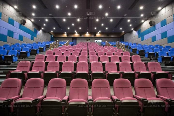 Economic 4D Modern Church Auditorium Theater Movie Stadium Cinema Seating