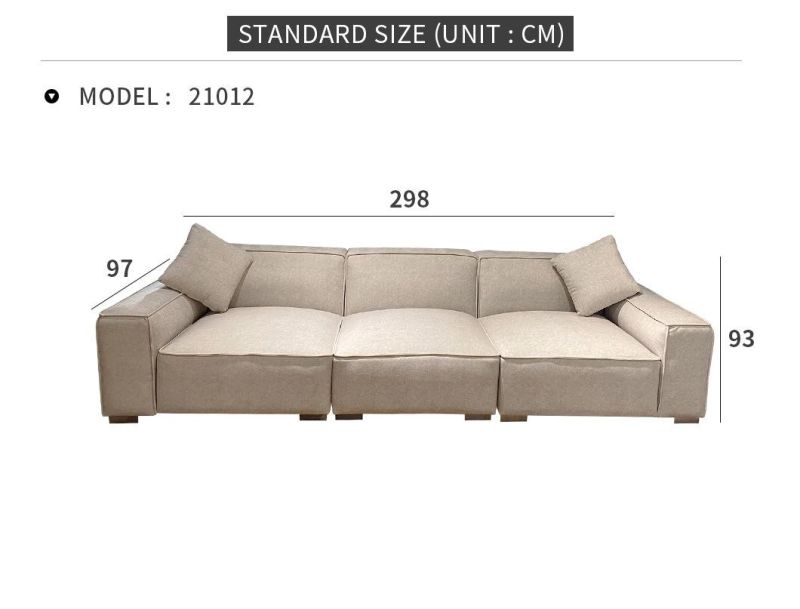 Newest Living Room Couch Big Size Cloud Couch Sectional Modular Corner Sofa Set