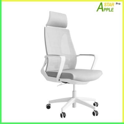 Gorgeous White Home Furniture Executive Office Chair with Stable Mechanism