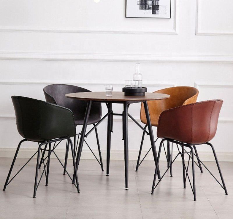 Modern Furniture Fashion Party Chair PU Leather Upholstery Chair Dining Chair Home Furniture Chair Restaurant Chair