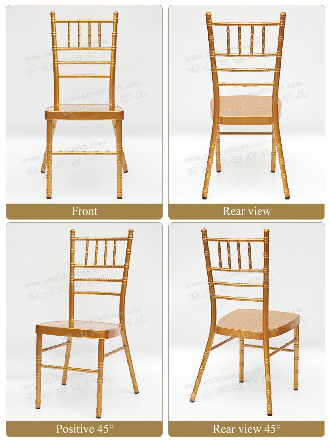 Yc-A382 Wholesale Metal Chiavari Chairs for Wedding