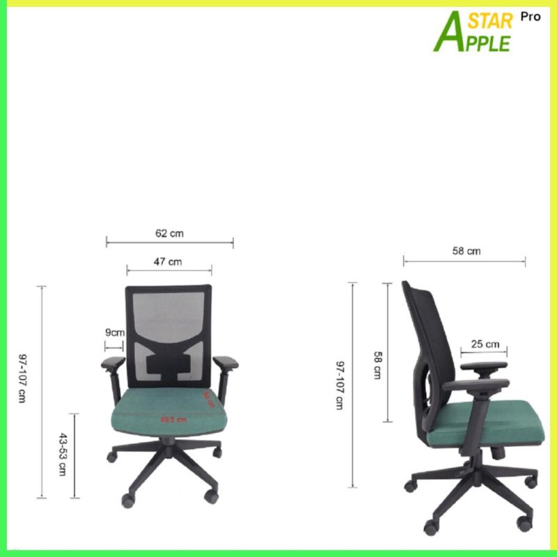 Home Office Essential as-B2076 Computer Chair with Adjustable Armrest