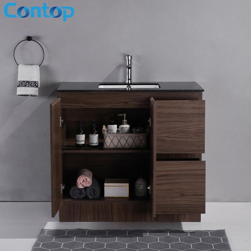 Hot Sale Modern Style Bathroom Vanity Wood Storage Cabinet