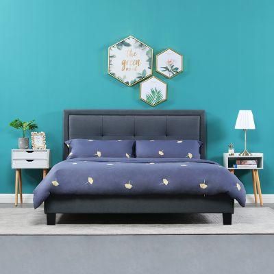 Modern Italian Design Luxury Bedroom Madern Upholstered Bed Queen Set for Children