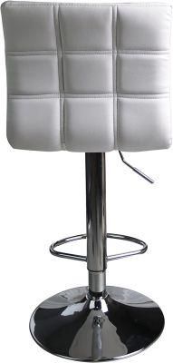 Modern New Design Leather Seat Metal Bar Chair Kitchen Bar Stools