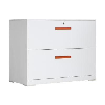 Home Office Lockable Storage Cabinet 4 Drawer Lateral File Cabinet for Hanging Files Letter