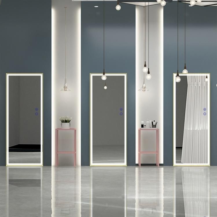 Wall Hang Full Length Dressing Mirror with LED and Touch Sensor