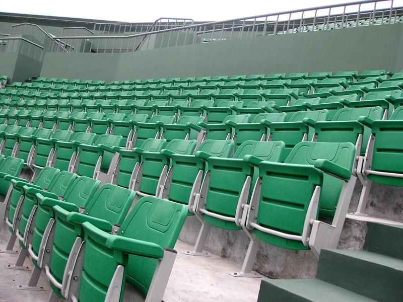 HDPE Foldable VIP Stadium Chairs Plastic Folding Stadium Seats for Wholesale