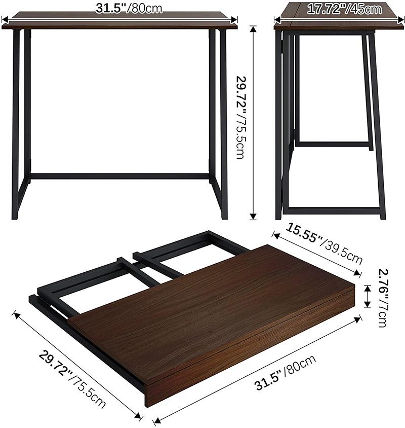 Modern Design Simple Corner Living Room Table Long Computer Desk