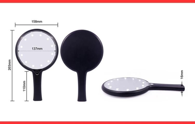 Handheld Pocket Makeup Mirror Hand Held Mirror