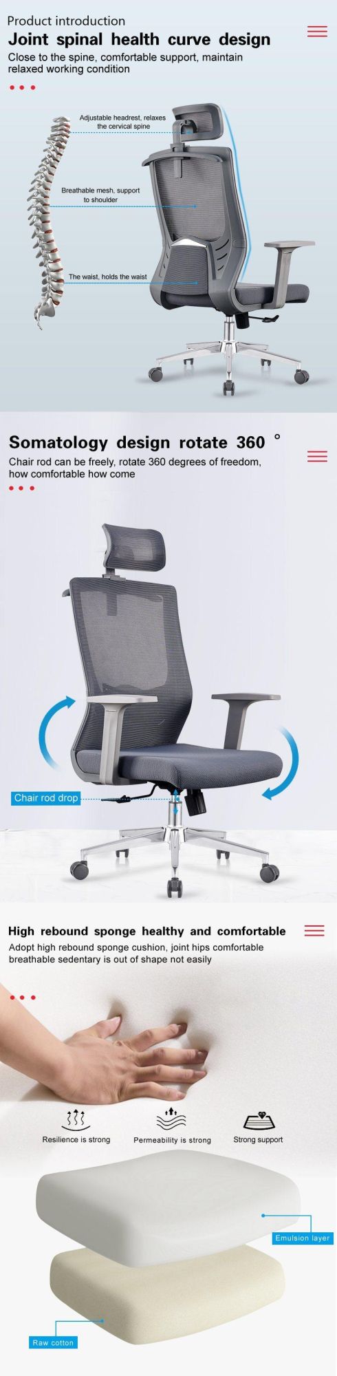 Wholesale Popular Beauty Home Training Furniture Reception School Office Chair