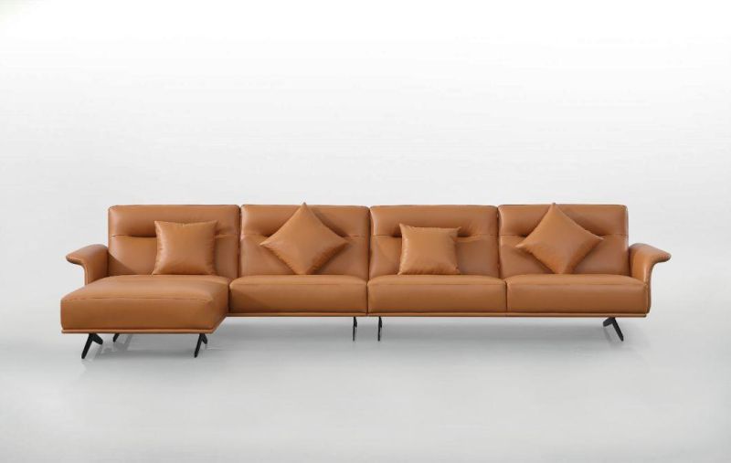 European Furniture Italian Style Furniture Livingroom Sofa Leather Sofa GS9012