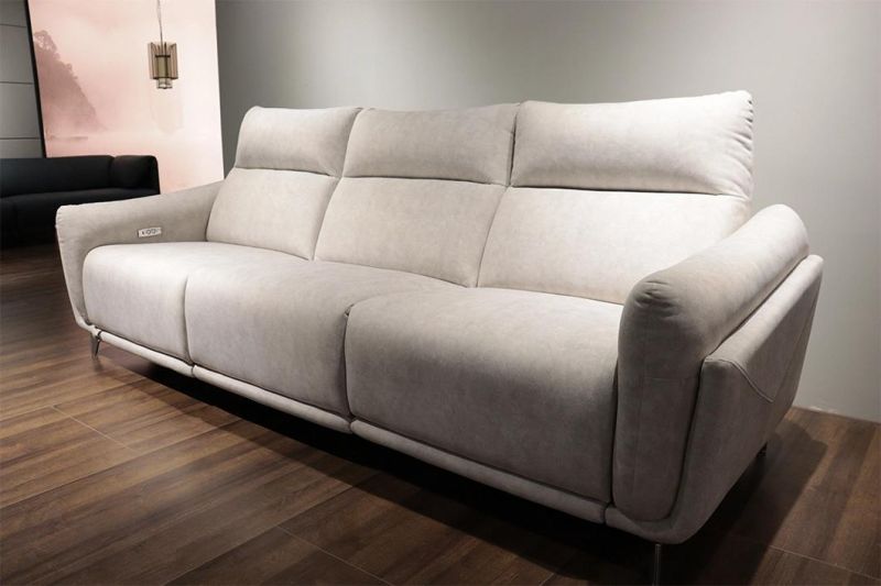 High Quality Large Fabric Office Sofa Light Luxury Modern Furniture Sofa Set Sectional Couch Public Space Sofa