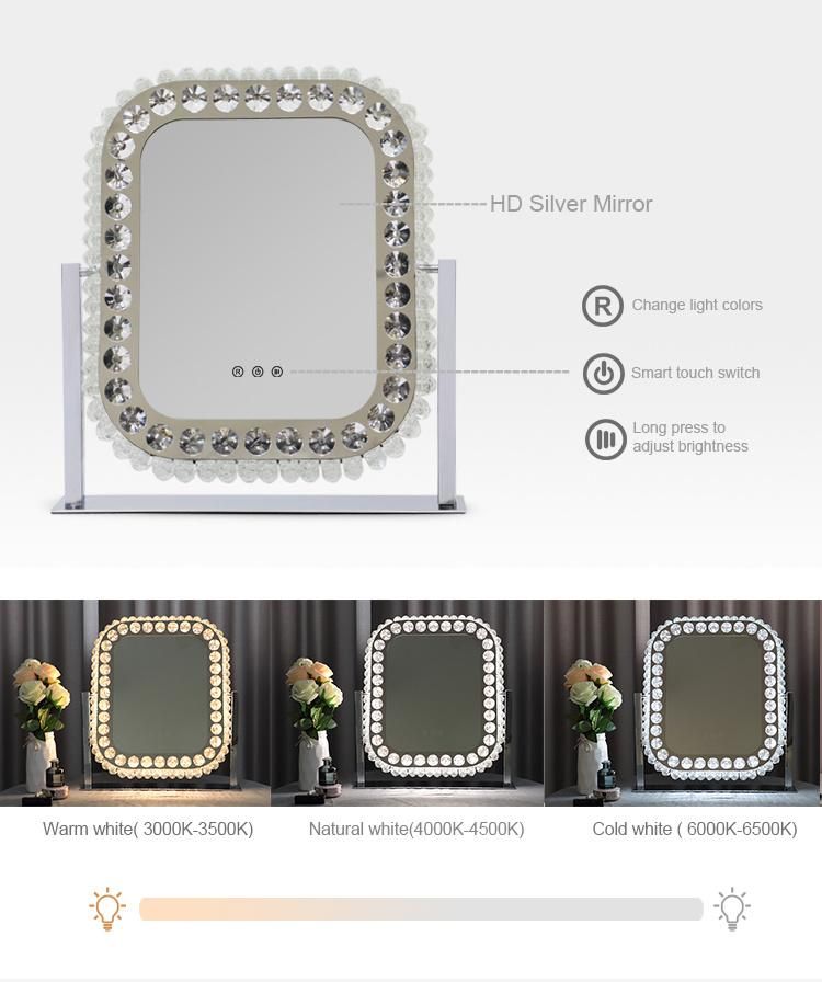 Framed Professional Hollywood Vanity Mirror LED for Makeup