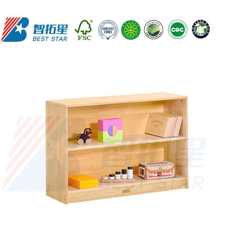 Montessori Toy Storage Wooden Cabinet