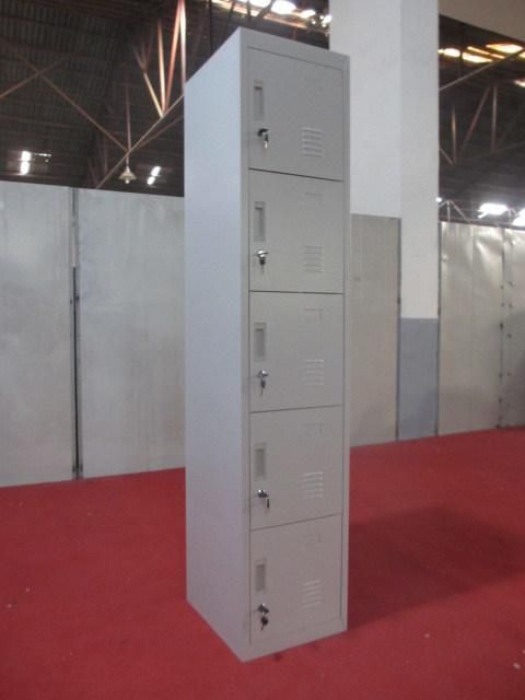 Modern Vertical Locker Student Wardrobe Office Steel Storage Locker Gym Locker