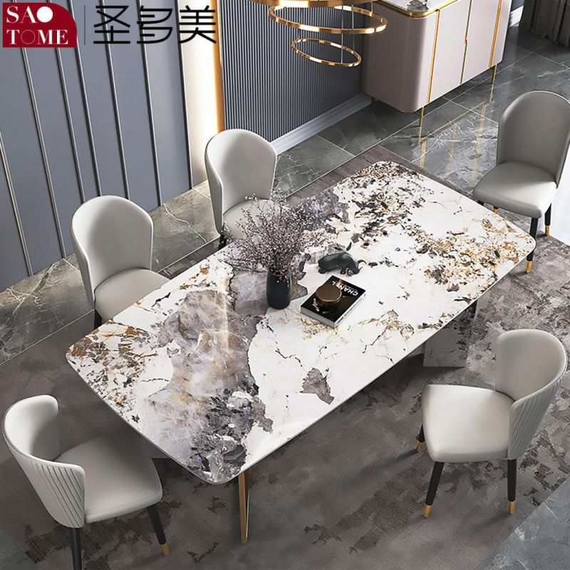 Modern Living Room Dining Room Furniture High-Grade Dining Table