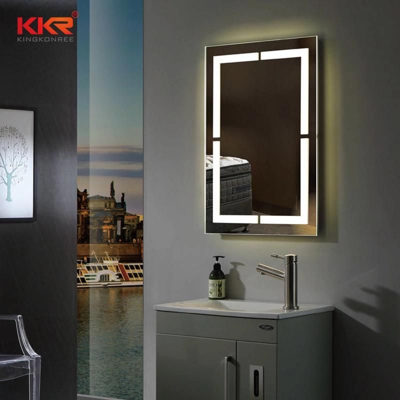 Defogger Function Bathroom Mirror Anti-Foggy LED Mirror