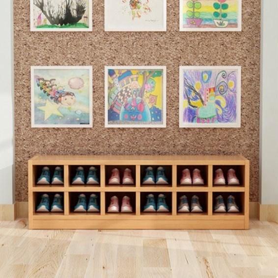 Modern Home Furniture Wood Storge Cabinet Children Shoe Cabinet