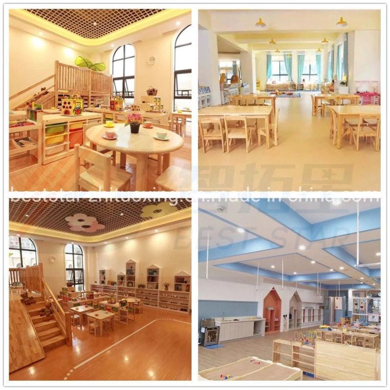 Kindergarten Preschool Furniture Day Care Center Kids Furniture, Children Stack-Able Solid Wood Chair, Nursery School Chair, Kids Chair, School Classroom Chair