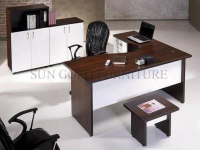 High Tech Modern Director Office Desk Veneer Office Desk (SZ-ODT702)