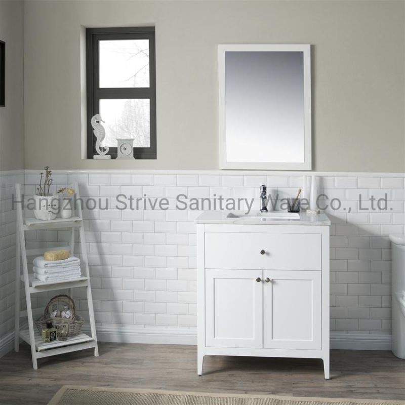 Bathroom Accessories Sanitary Ware Home Bathroom Furniture Black Modern Bathroom Vanity Cabinet