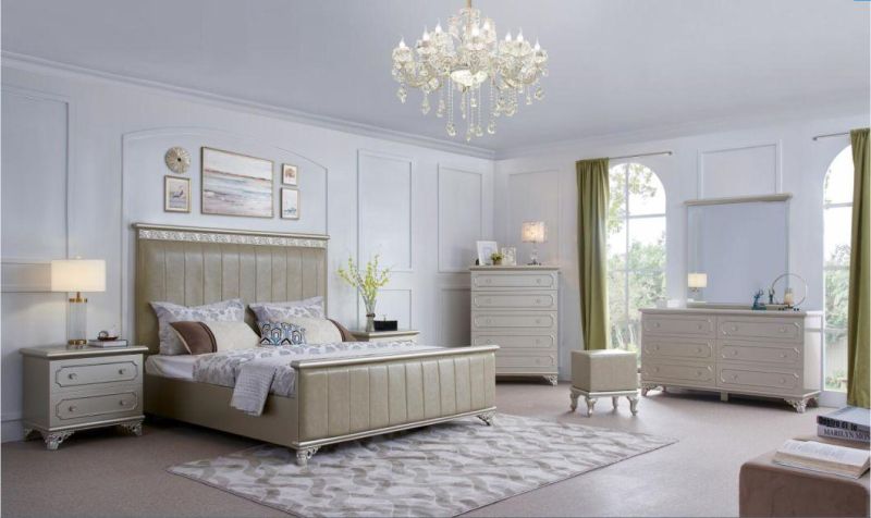 Comfortable Wood New Style Bedroom Furniture Modern