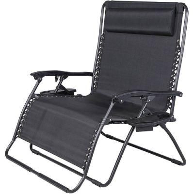 High Quality Adjustable Modern Appearance Reclining Folding Chair