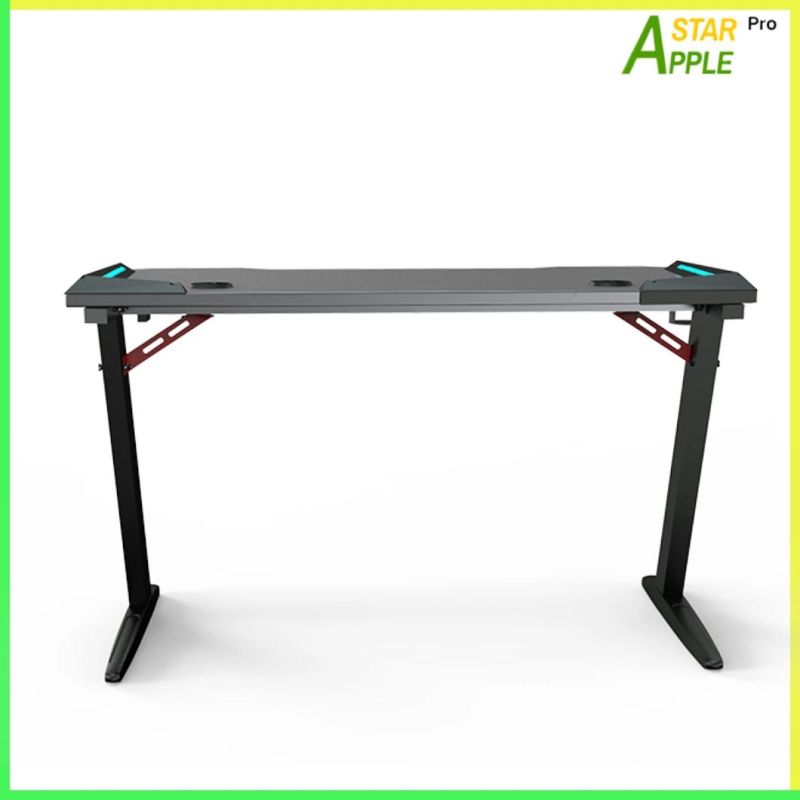 Modern Folding Glass Office Tables Computer Parts Game Melamine Glass Plastic China Wholesale Market Small Center Manicure Study Dressing Laptop Gaming Table